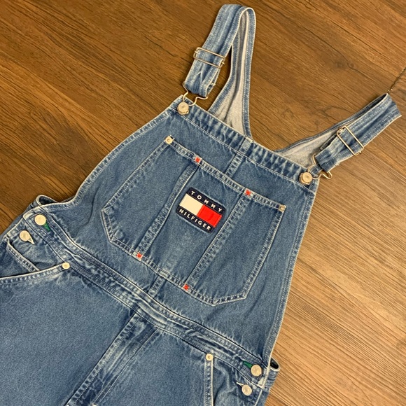 Vintage Denim - Vintage Tommy Hilfiger overalls